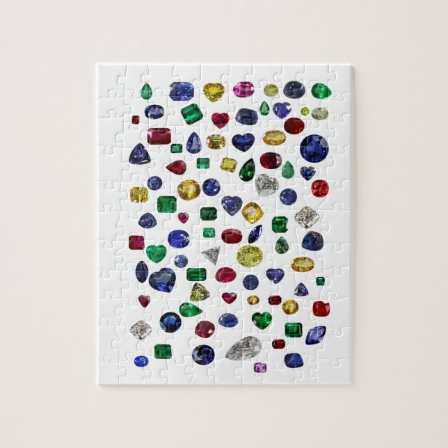 Rompecabezas de todas las piedras preciosas (Vertical)
