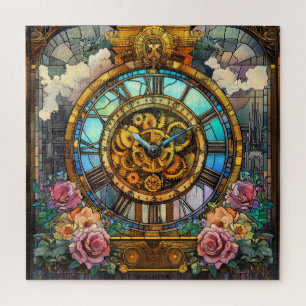 Rompecabezas de Torre de Reloj Steampunk