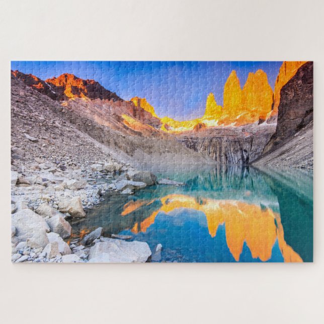 Rompecabezas de Torres del Paine (Horizontal)