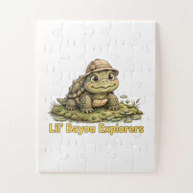 Rompecabezas de Tortuga Exploradores de Lil' Bayou (Vertical)