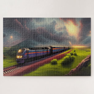 Rompecabezas de tren