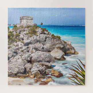 Rompecabezas de Tulum Maya Mexico