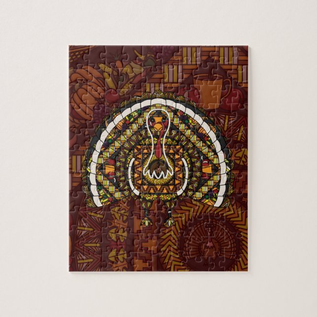 Rompecabezas de Turquía de la caída (Vertical)