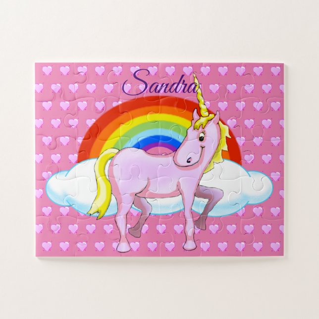 Rompecabezas de Unicorn (Horizontal)