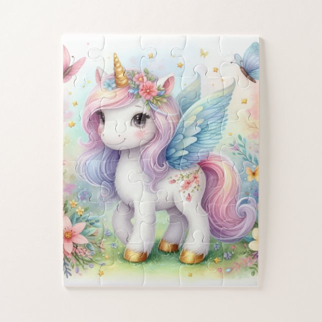 Rompecabezas de Unicornio (Vertical)