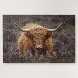 Rompecabezas de Vaca de las Tierras Altas