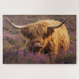 Rompecabezas de Vaca de las Tierras Altas
