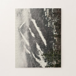 Rompecabezas de Vermont de la nieve del soporte