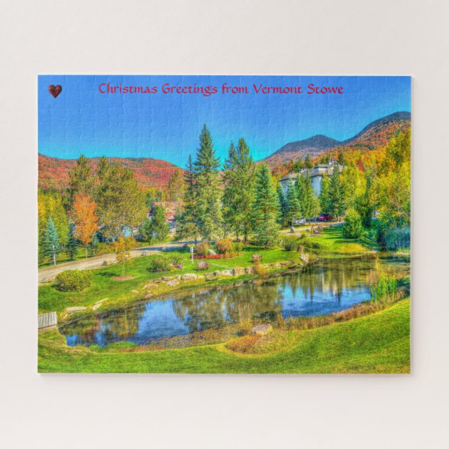 Rompecabezas de Vermont Stowe (Horizontal)