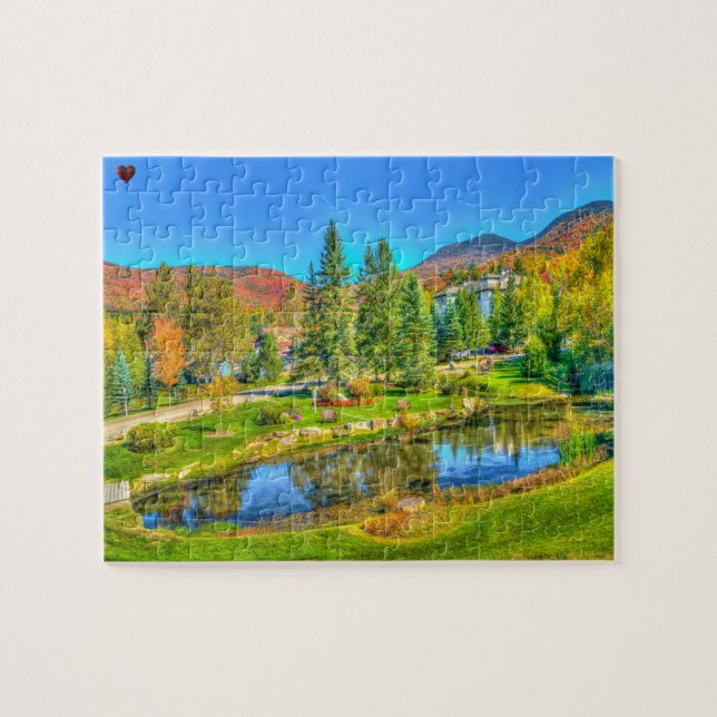 Rompecabezas de Vermont Stowe (Horizontal)