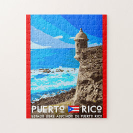 Rompecabezas de viaje a Puerto Rico 11x14