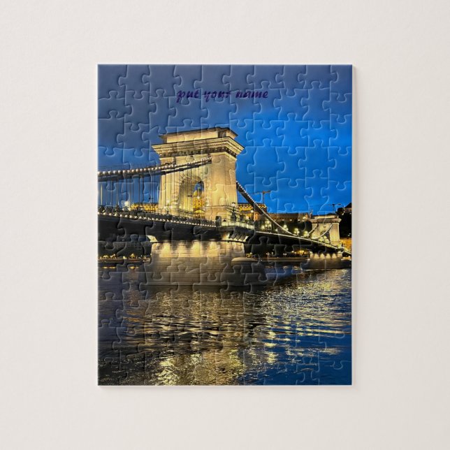 Rompecabezas de viaje personalizado (Vertical)
