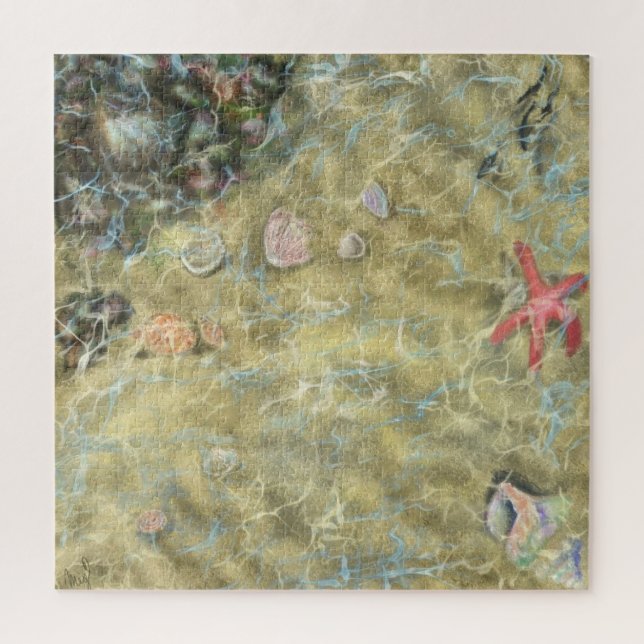 Rompecabezas de vida subacuática (Vertical)