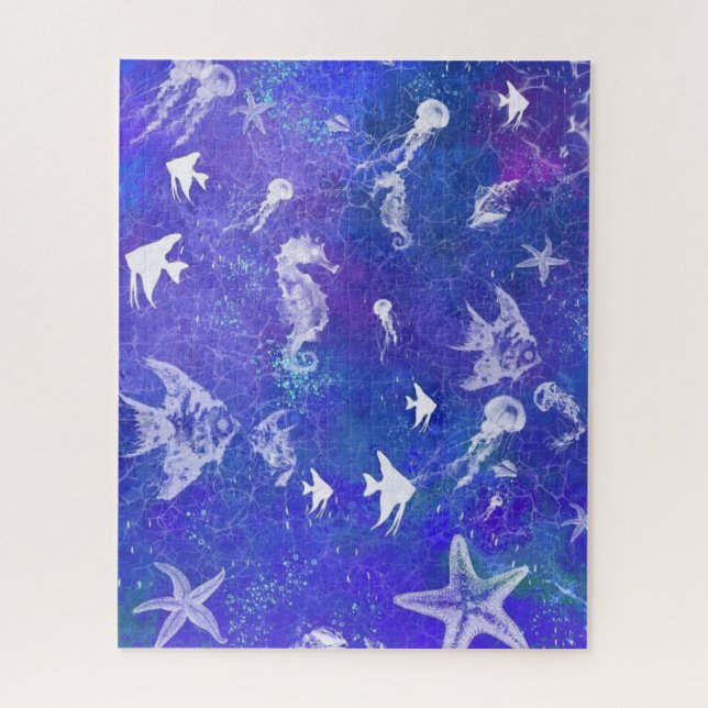 Rompecabezas de vida subacuática - Mundo Maravillo (Vertical)