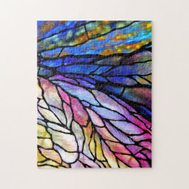 Rompecabezas de vidrio templado estilo Tiffany