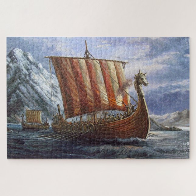 Rompecabezas de vikings (Horizontal)