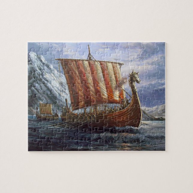 Rompecabezas de vikings (Horizontal)
