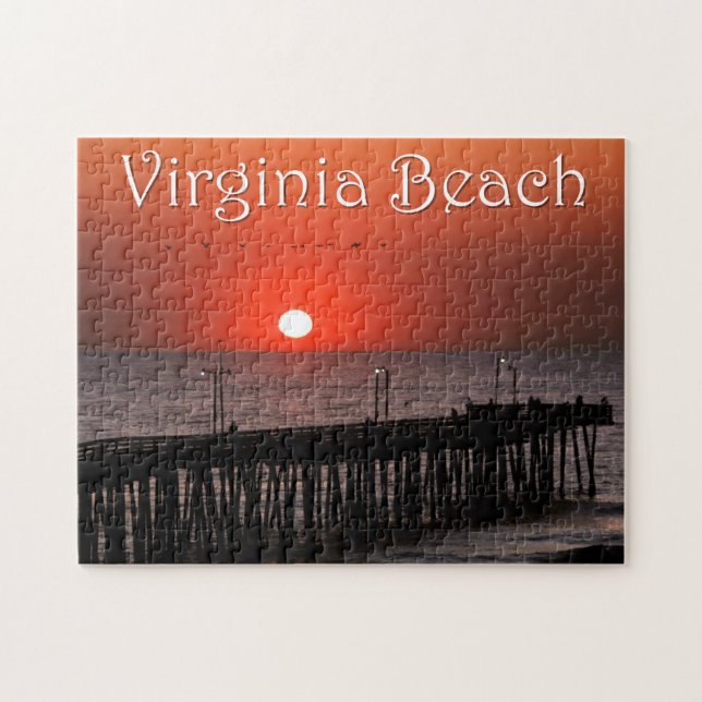 Rompecabezas de Virginia Beach (Horizontal)