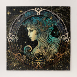 Rompecabezas de virgo de Rótulo zodiaco, 20 "x20"