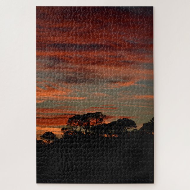 Rompecabezas de Vista al Atardecer (Vertical)