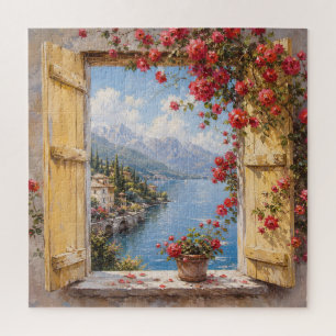 Rompecabezas de Vista de Lago Italiano