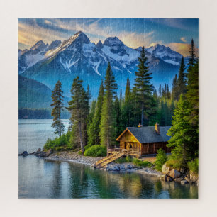 Rompecabezas de vista de montaña