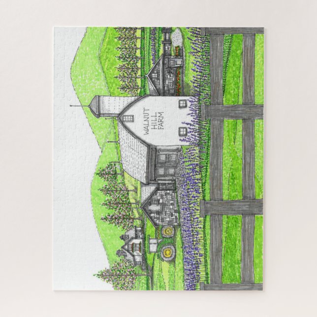 Rompecabezas de Walnut Hill Farm (Vertical)