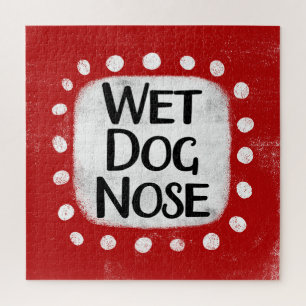Rompecabezas de Wet Dog Nose Jigsaw