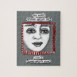 Rompecabezas de Wing Jigsaw<br><div class="desc">Sus palabras se aplastaron contra ella como un colibrí". Un dibujo de mi colección de historias fragmentadas.</div>