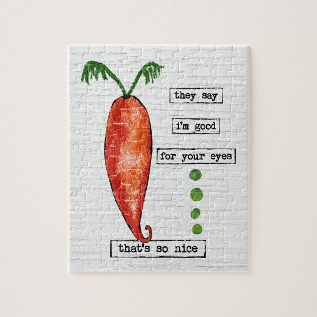 Rompecabezas de zanja - Verdura divertida tan agra (Vertical)