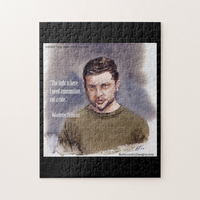 Rompecabezas de Zelensky, Volodymir (Vertical)