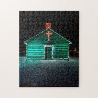 Rompecabezas - Decorados con luces y cruces - Navi