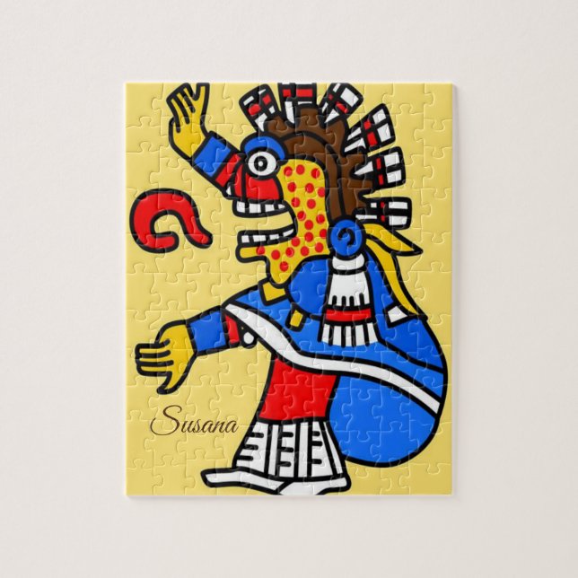 Rompecabezas decorativo africano (Vertical)