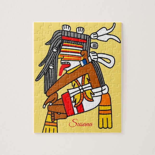 Rompecabezas decorativo africano (Vertical)
