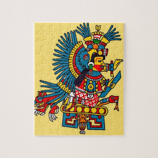 Rompecabezas decorativo africano (Vertical)