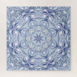 Rompecabezas decorativo azul