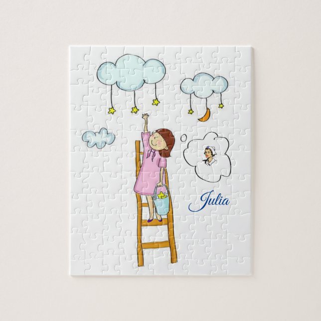 Rompecabezas decorativo de Enfermería (Vertical)