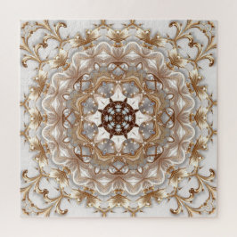 Rompecabezas decorativo de oro