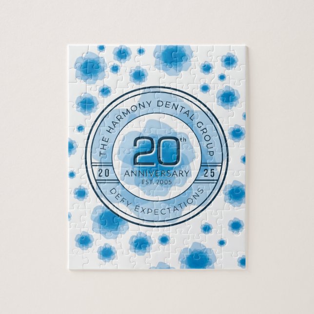 Rompecabezas del 20º Aniversario de Harmony Dental (Vertical)