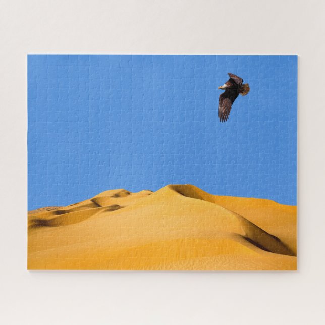 Rompecabezas del águila calva (Horizontal)