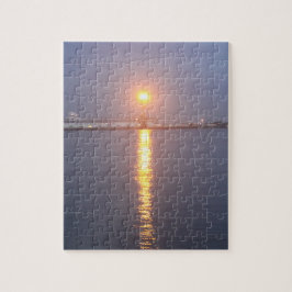 Rompecabezas del amanecer del río Mississippi