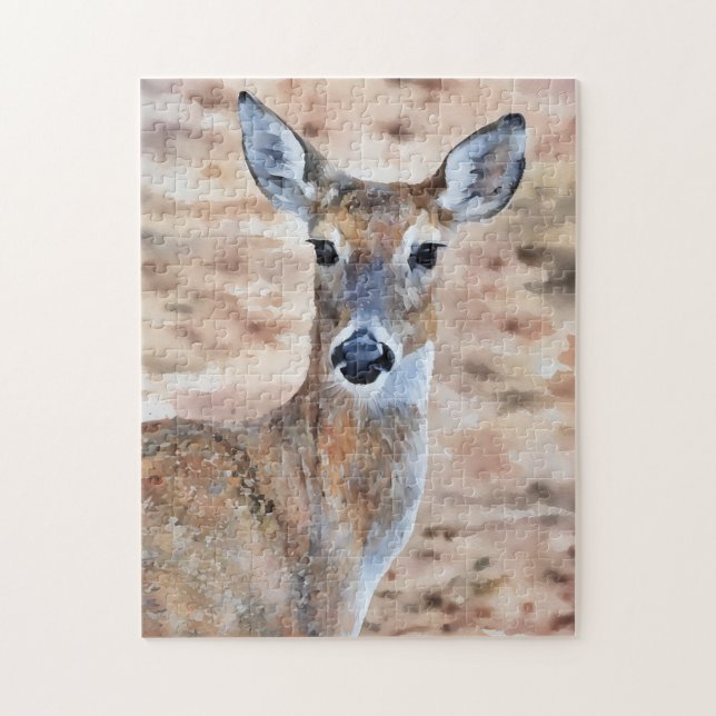 Rompecabezas del amante de los animales de arte de (Vertical)