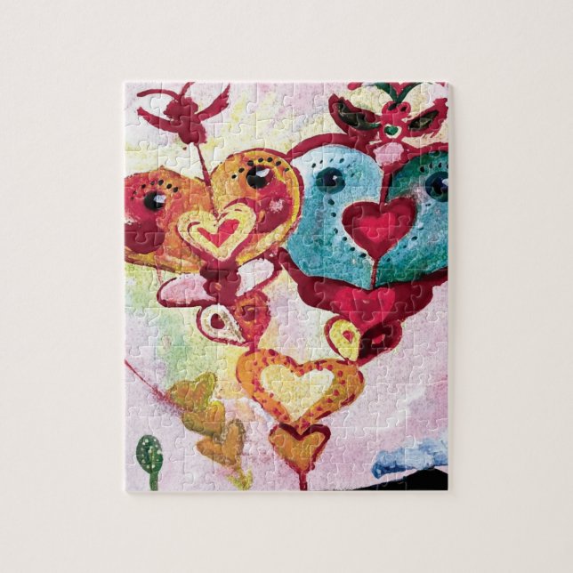 Rompecabezas del amor del Totén (Vertical)