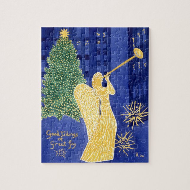 Rompecabezas del ángel de Rockefeller (Vertical)