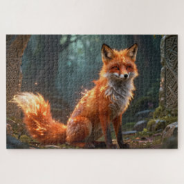 Rompecabezas del Animal Espiritual Celta Zorro