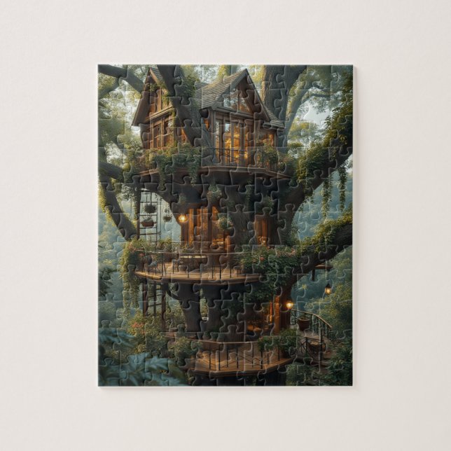 Rompecabezas del árbol (Vertical)
