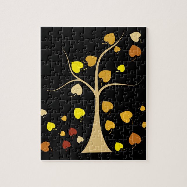 Rompecabezas del árbol de amor (Vertical)
