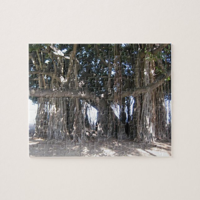 Rompecabezas del árbol de Banyan en Hawái (Horizontal)