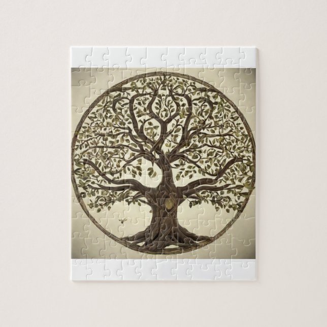Rompecabezas del Árbol de la Vida (Vertical)