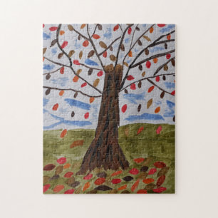 Rompecabezas del Árbol de Otoño